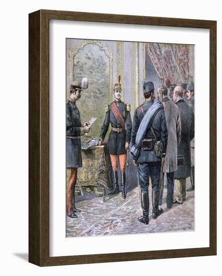 Coup D'Etat in Serbia, 1893-Henri Meyer-Framed Giclee Print