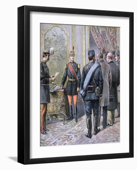 Coup D'Etat in Serbia, 1893-Henri Meyer-Framed Giclee Print