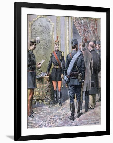 Coup D'Etat in Serbia, 1893-Henri Meyer-Framed Giclee Print