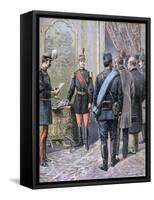 Coup D'Etat in Serbia, 1893-Henri Meyer-Framed Stretched Canvas
