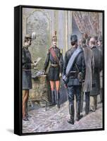 Coup D'Etat in Serbia, 1893-Henri Meyer-Framed Stretched Canvas