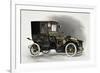 Coupe Automobile with Driver's Seat Uncovered, 1911, 20th Century-null-Framed Giclee Print