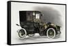 Coupe Automobile with Driver's Seat Uncovered, 1911, 20th Century-null-Framed Stretched Canvas