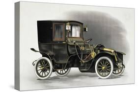 Coupe Automobile with Driver's Seat Uncovered, 1911, 20th Century-null-Stretched Canvas