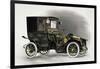 Coupe Automobile with Driver's Seat Uncovered, 1911, 20th Century-null-Framed Giclee Print