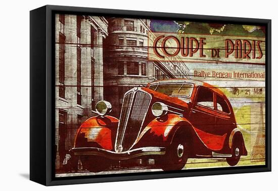 Coupe de Paris-Kate Ward Thacker-Framed Stretched Canvas