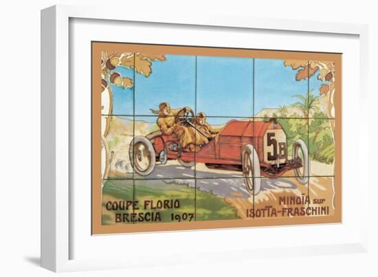 Coupe Florio Brescia-null-Framed Art Print