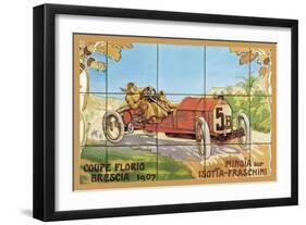 Coupe Florio Brescia-null-Framed Art Print