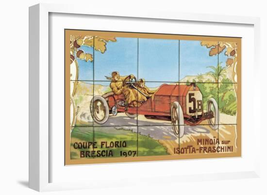 Coupe Florio Brescia-null-Framed Art Print