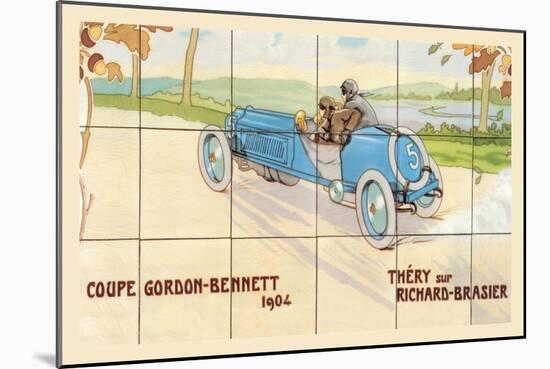 Coupe Gordon-Bennett-null-Mounted Art Print