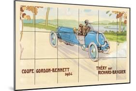 Coupe Gordon-Bennett-null-Mounted Art Print