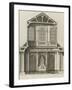 coupe sur la largeur , sur l'autel , de la chapelle de la Communion , bâtie en 1733 dans l'église-Jacques-François Blondel-Framed Giclee Print