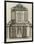 coupe sur la largeur , sur l'autel , de la chapelle de la Communion , bâtie en 1733 dans l'église-Jacques-François Blondel-Framed Giclee Print