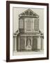 coupe sur la largeur , sur l'autel , de la chapelle de la Communion , bâtie en 1733 dans l'église-Jacques-François Blondel-Framed Giclee Print