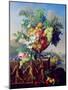 Coupe with Flowers and Fruit (Oil on Canvas)-Jean Francois Bony-Mounted Giclee Print