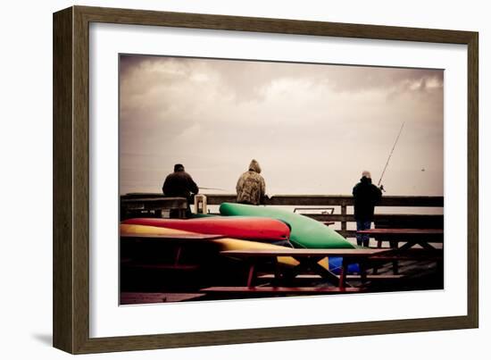 Coupeville Wharf II-Erin Berzel-Framed Photographic Print