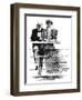 Couple, 1897-Charles Dana Gibson-Framed Premium Giclee Print