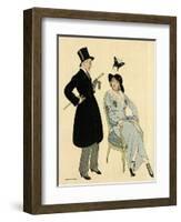 Couple Artistic Dress-Gerda Wegener-Framed Art Print