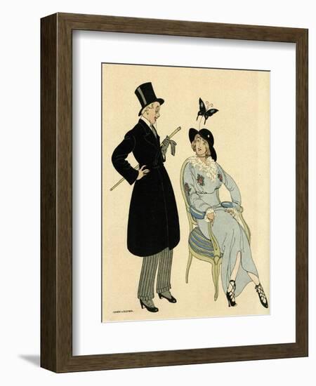 Couple Artistic Dress-Gerda Wegener-Framed Art Print