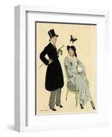 Couple Artistic Dress-Gerda Wegener-Framed Art Print