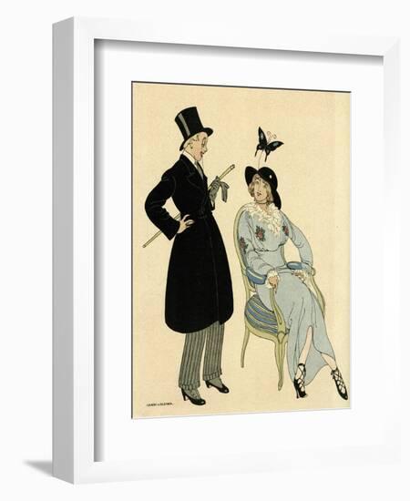 Couple Artistic Dress-Gerda Wegener-Framed Art Print