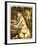 Couple at a Table (Self Portrait with Maschka - Absinthe Drinker)-Otto Mueller-Framed Premium Giclee Print