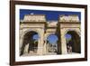 Couple at Mazeus and Mithriadates Gate, Roman Ruins of Ancient Ephesus, Near Kusadasi-Eleanor Scriven-Framed Photographic Print