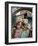 Couple at the Annual Carnival Festival Enjoy Gondola Ride, Venice, Italy-Jim Zuckerman-Framed Photographic Print