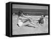 Couple at the Beach-Philip Gendreau-Framed Stretched Canvas