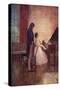 Couple at the Piano-Norman Price-Stretched Canvas