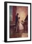 Couple at the Piano-Norman Price-Framed Art Print