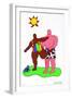 Couple Au Soleil-Niki De Saint Phalle-Framed Premium Edition