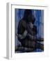 Couple (Blue)-Graham Dean-Framed Giclee Print