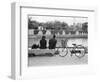 Couple by the Kyobashigawa River, Hiroshima, Japan-Walter Bibikow-Framed Photographic Print