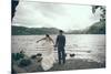 Couple Celebrating their Marriage-Clive Nolan-Mounted Photographic Print