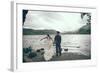 Couple Celebrating their Marriage-Clive Nolan-Framed Photographic Print