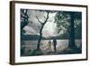 Couple Celebrating their Marriage-Clive Nolan-Framed Photographic Print