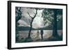 Couple Celebrating their Marriage-Clive Nolan-Framed Photographic Print