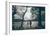 Couple Celebrating their Marriage-Clive Nolan-Framed Photographic Print