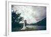 Couple Celebrating their Marriage-Clive Nolan-Framed Photographic Print