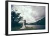 Couple Celebrating their Marriage-Clive Nolan-Framed Photographic Print