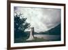 Couple Celebrating their Marriage-Clive Nolan-Framed Photographic Print