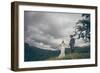 Couple Celebrating their Marriage-Clive Nolan-Framed Photographic Print