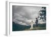 Couple Celebrating their Marriage-Clive Nolan-Framed Photographic Print