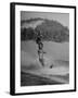 Couple Competing in the National Water Skiing Championship Tournament-null-Framed Premium Photographic Print