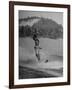 Couple Competing in the National Water Skiing Championship Tournament-null-Framed Photographic Print