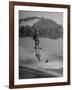 Couple Competing in the National Water Skiing Championship Tournament-null-Framed Photographic Print