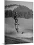 Couple Competing in the National Water Skiing Championship Tournament-null-Mounted Photographic Print