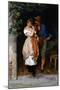 Couple Courting, 1887-Eugen Von Blaas-Mounted Giclee Print