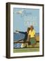 Couple, Cruise the Great Lakes Canadian Pacific-null-Framed Giclee Print